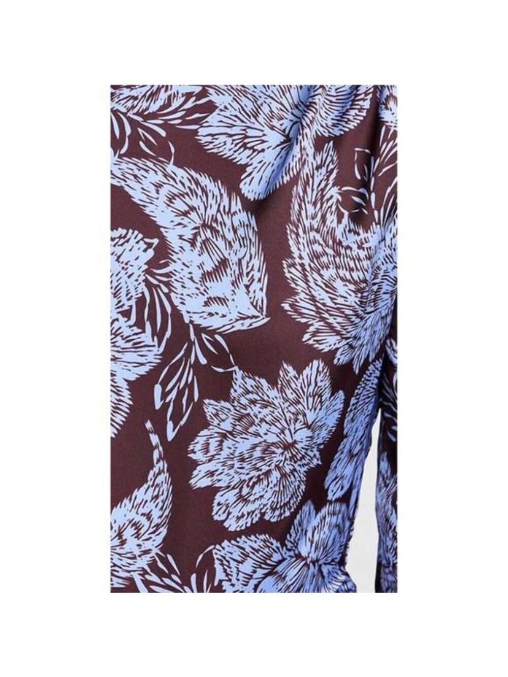 Shoshanna Mini Dress Lynne Women's Size 8 chocolate/lavender New with Tag - Picture 5 of 5